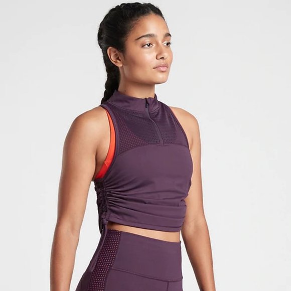 Athleta Hiit It Tank size M Agate Purple - Picture 5 of 6